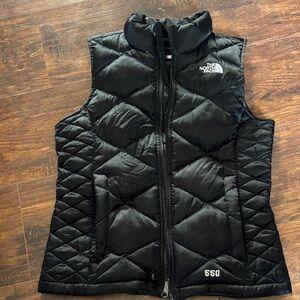 The North Face Quilted Black Vest